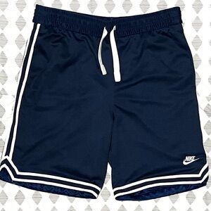 Vintage Nike Swoosh Basketball Shorts - Midnight Navy - Size Medium